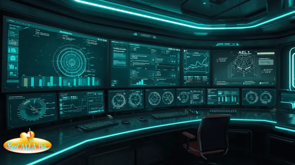 Command Center mission control dashboard for business automation and task management