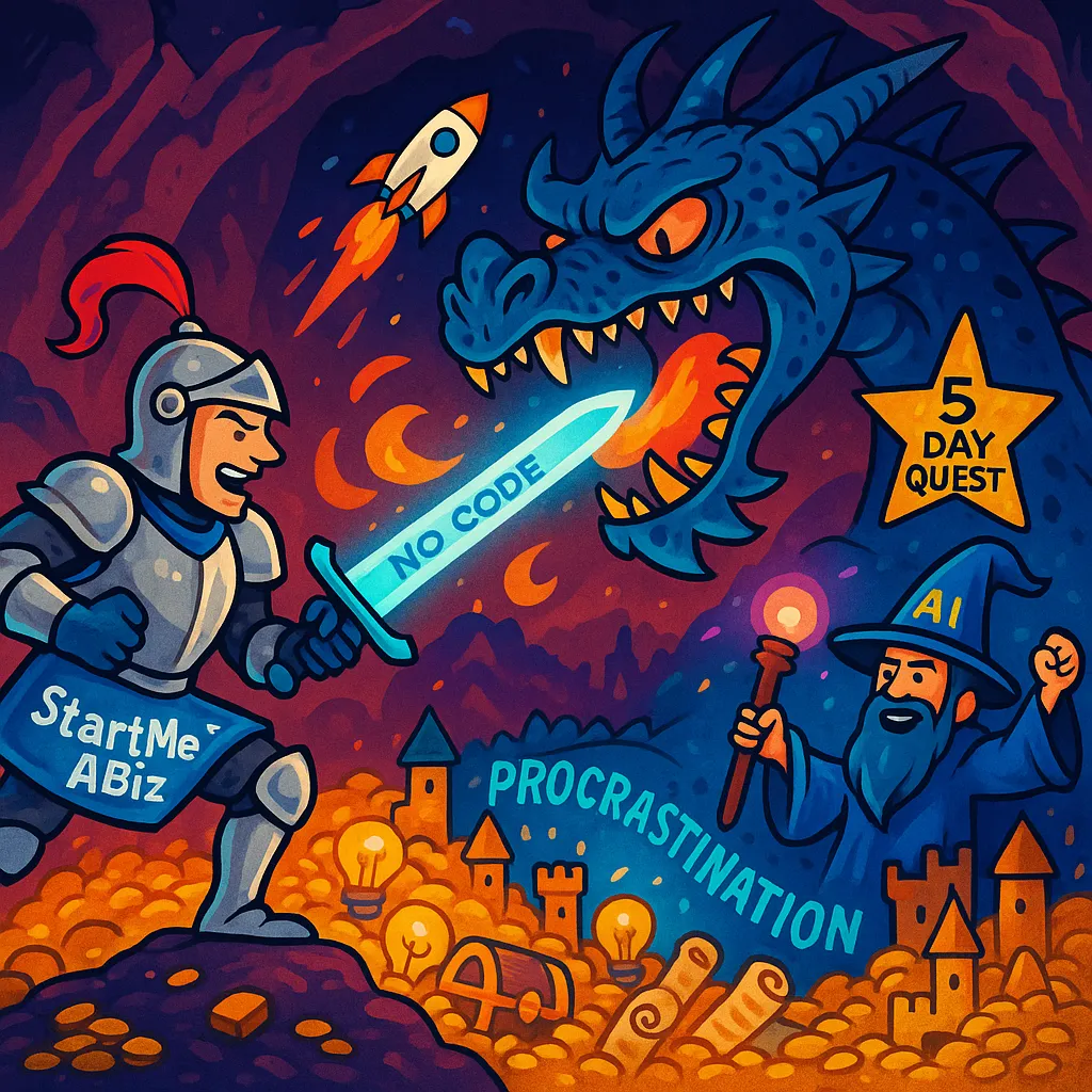 Knight Slaying Procrastination Dragon